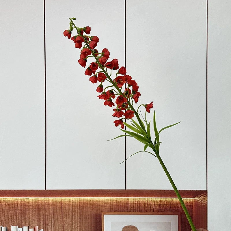 Single Stem Lily of the Valley Artificial Flowers, 30" Silk Bell Shaped Blooms, Set of 47 Flowers, Modern Home Decor, Wedding & Event Styling