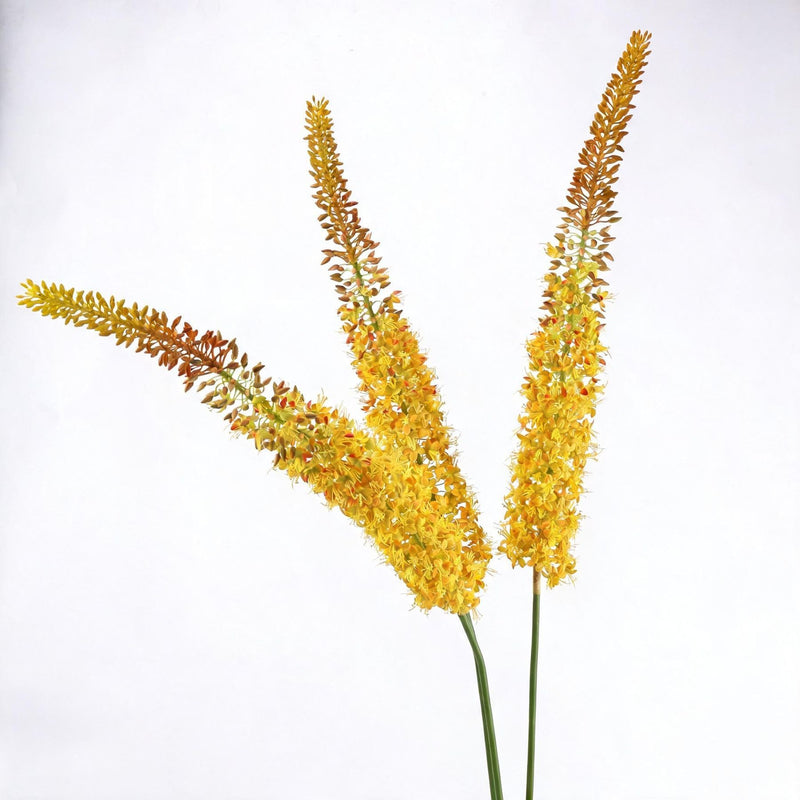 41" Artificial Foxtail Flower Single Stem, Silk Victorian Delphinium for Home Decor, Wedding Arrangements & Floral Displays