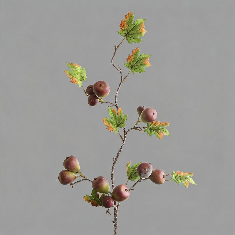 Artificial Fiddle Leaf Fig Branch, 40" Tall, Modern Indoor Decor, Realistic Faux Greenery for Home, Office, or Events