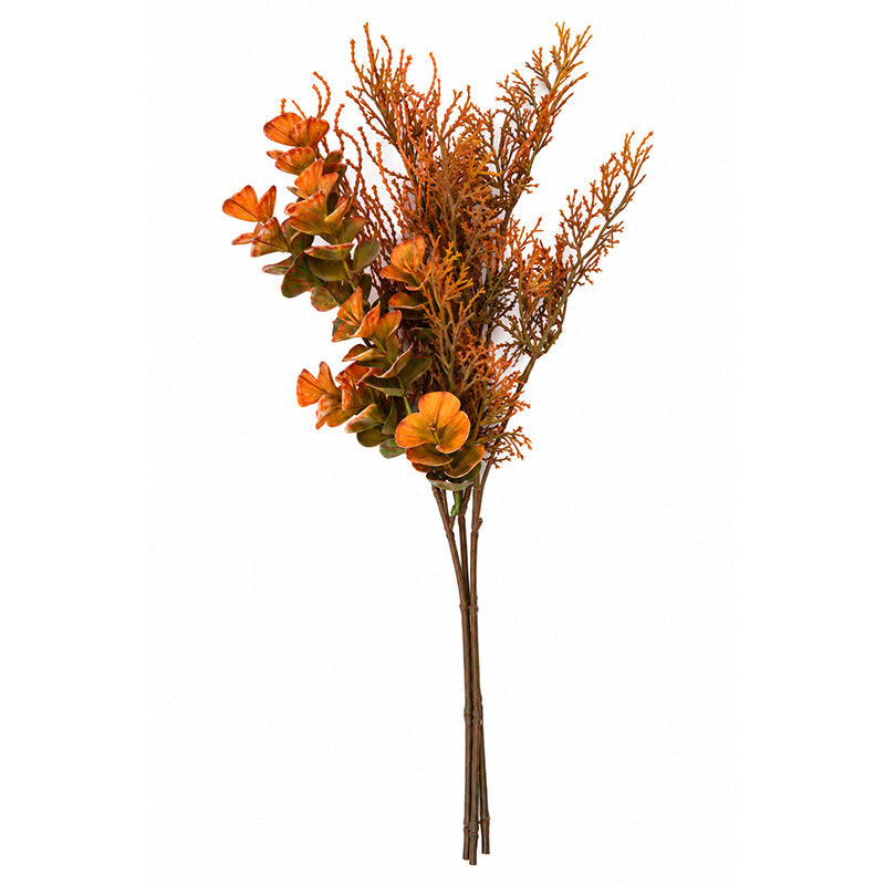 Artificial Eucalyptus Bush, 21" Tall, Realistic Wedding Decor, Bulk Discounts Available