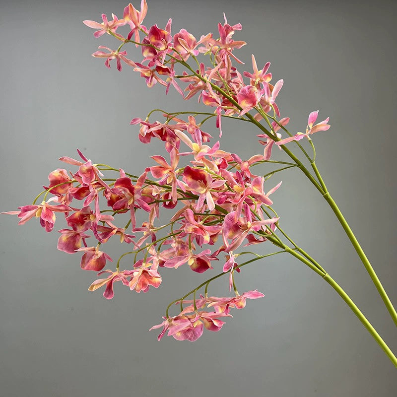 35" Real-Touch Spider Lily Artificial Flower, Single Stem with 42 Blooms, Perfect for Home Decor, Weddings, and Commercial Spaces