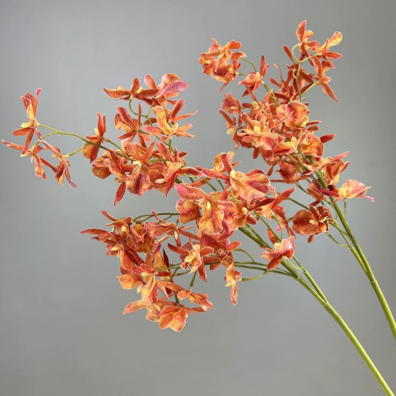 35" Real-Touch Spider Lily Artificial Flower, Single Stem with 42 Blooms, Perfect for Home Decor, Weddings, and Commercial Spaces