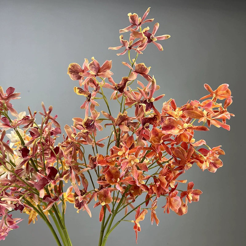 35" Real-Touch Spider Lily Artificial Flower, Single Stem with 42 Blooms, Perfect for Home Decor, Weddings, and Commercial Spaces