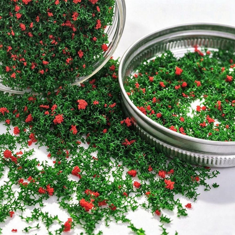 Mixed Pollen Artificial Flower Clusters, 1-3mm Length, DIY Craft & Micro Landscape Decor, 10 Colors Available