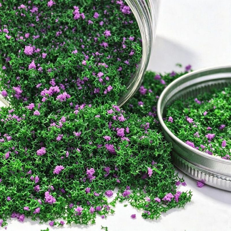 Mixed Pollen Artificial Flower Clusters, 1-3mm Length, DIY Craft & Micro Landscape Decor, 10 Colors Available