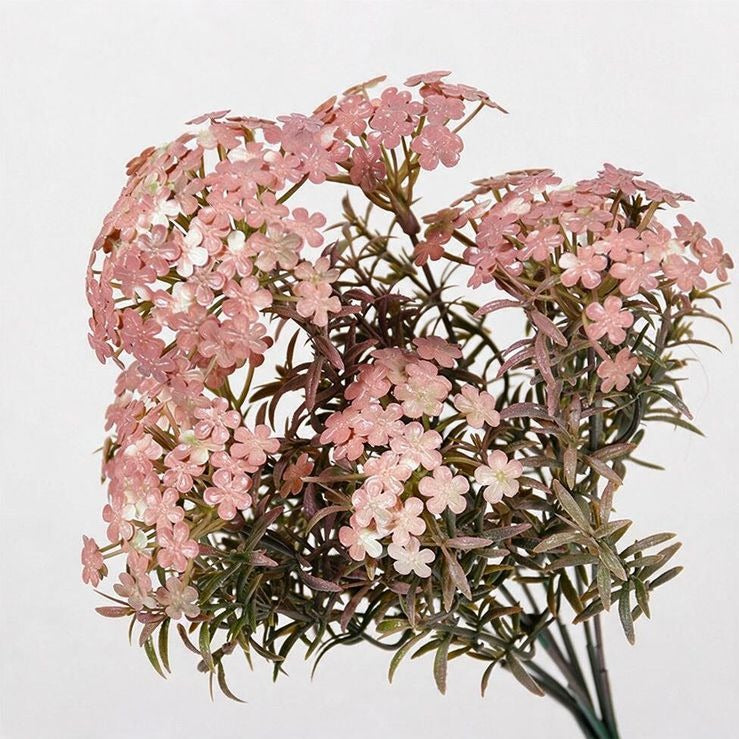 Artificial Chrysanthemum Bush, 12" Height, 7 Blooms, Perfect for Home Decor, DIY Weddings, Seasonal Displays