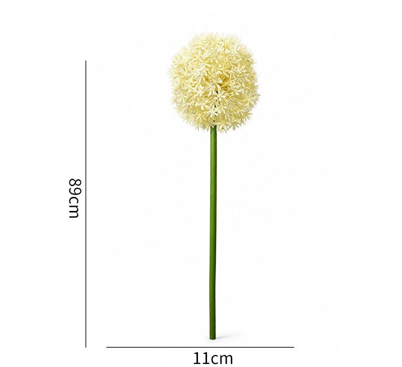 35" Artificial Hydrangea Bush, Realistic Floral Arrangement for Home, Office, Wedding Decor, Allergy & Pet Safe, Zero Maintenance