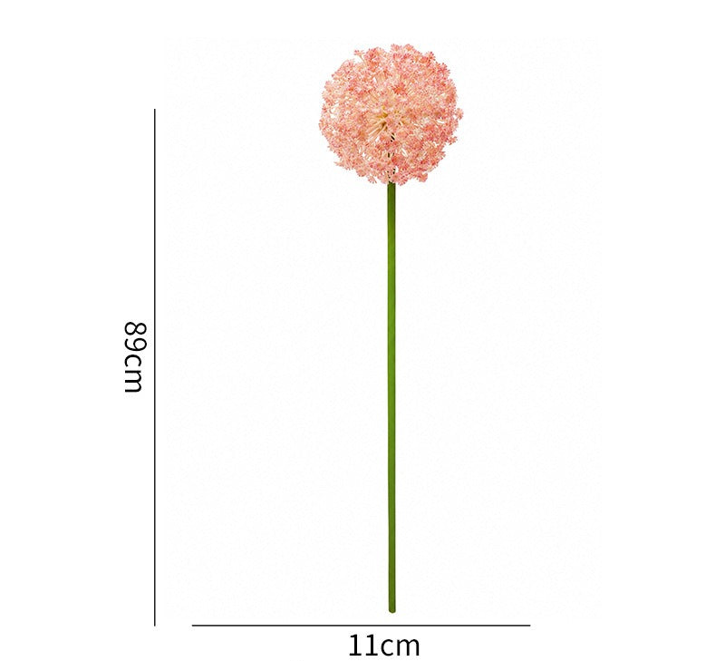 35" Artificial Hydrangea Bush, Realistic Floral Arrangement for Home, Office, Wedding Decor, Allergy & Pet Safe, Zero Maintenance