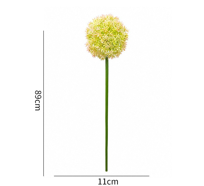 35" Artificial Hydrangea Bush, Realistic Floral Arrangement for Home, Office, Wedding Decor, Allergy & Pet Safe, Zero Maintenance