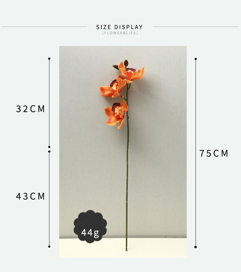 Single Stem Magnolia Flower, Real-Touch Latex, 30" Tall, Perfect for Home Decor, Weddings, and Commercial Spaces