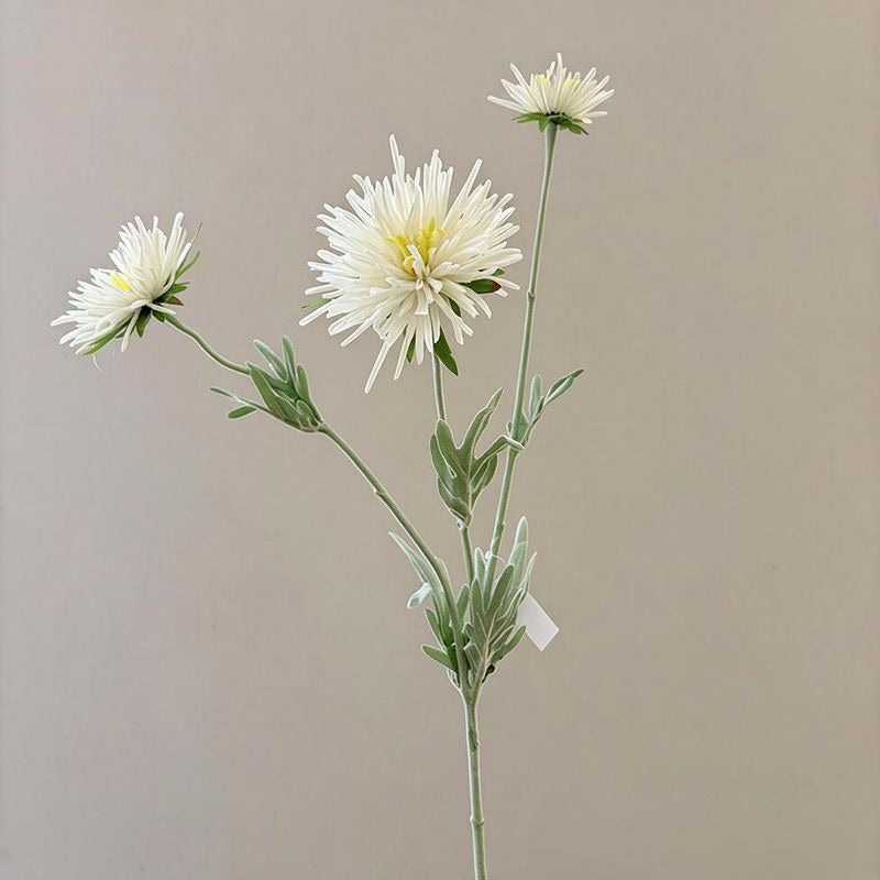 Single Stem Artificial Daisy Flower, 29" Long with 3 Blooms, Silk-Like Fabric, Perfect for Home Decor, Weddings & Events