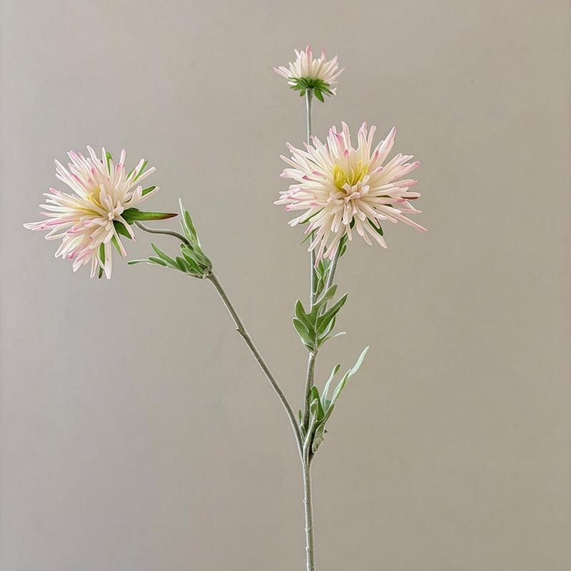 Single Stem Artificial Daisy Flower, 29" Long with 3 Blooms, Silk-Like Fabric, Perfect for Home Decor, Weddings & Events