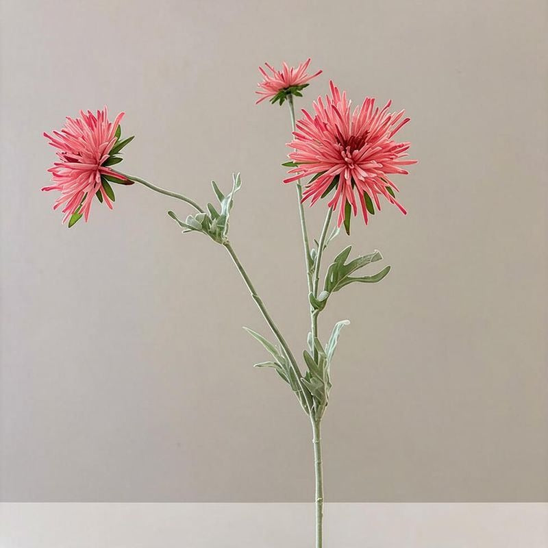 Single Stem Artificial Daisy Flower, 29" Long with 3 Blooms, Silk-Like Fabric, Perfect for Home Decor, Weddings & Events