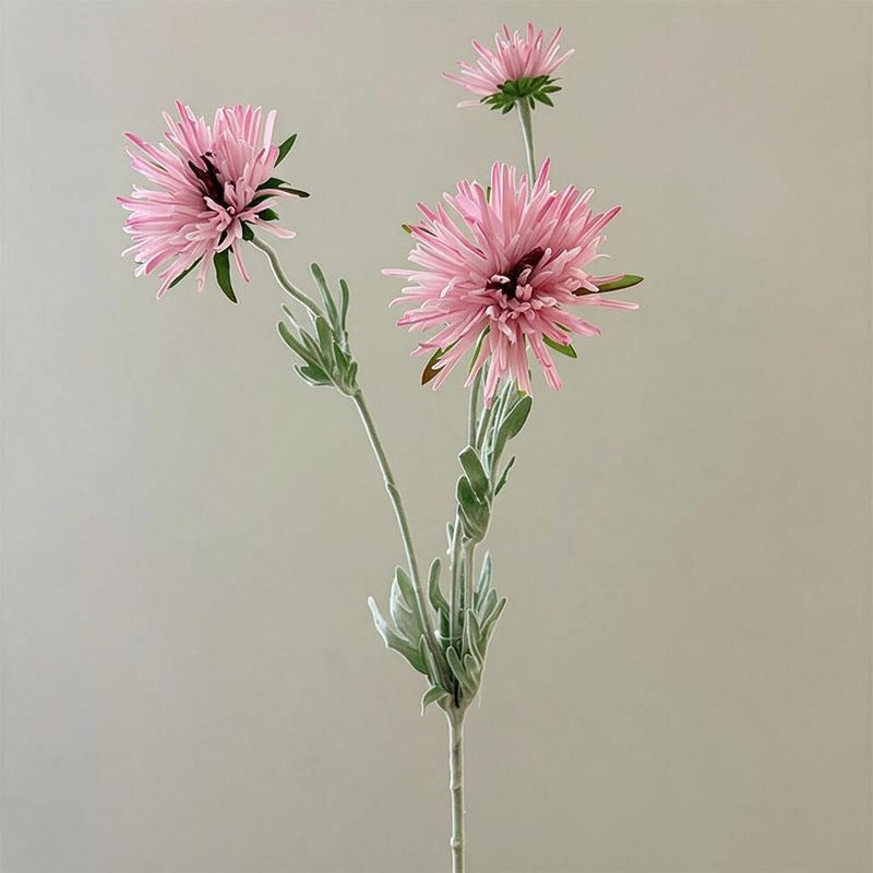 Single Stem Artificial Daisy Flower, 29" Long with 3 Blooms, Silk-Like Fabric, Perfect for Home Decor, Weddings & Events