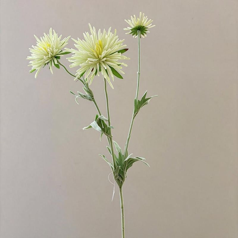 Single Stem Artificial Daisy Flower, 29" Long with 3 Blooms, Silk-Like Fabric, Perfect for Home Decor, Weddings & Events