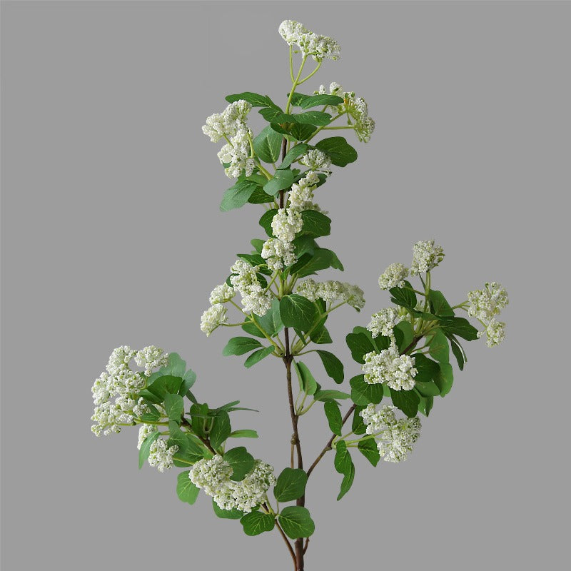 Single Stem Artificial Rice Flower, 31" Silk-Like Faux Floral, Modern Home Decor, Wedding or Event Arrangement