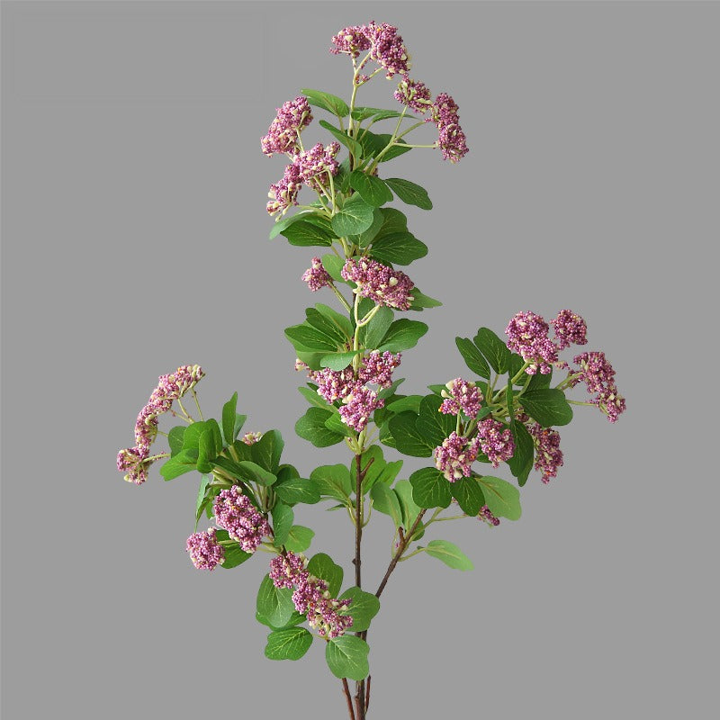 Single Stem Artificial Rice Flower, 31" Silk-Like Faux Floral, Modern Home Decor, Wedding or Event Arrangement
