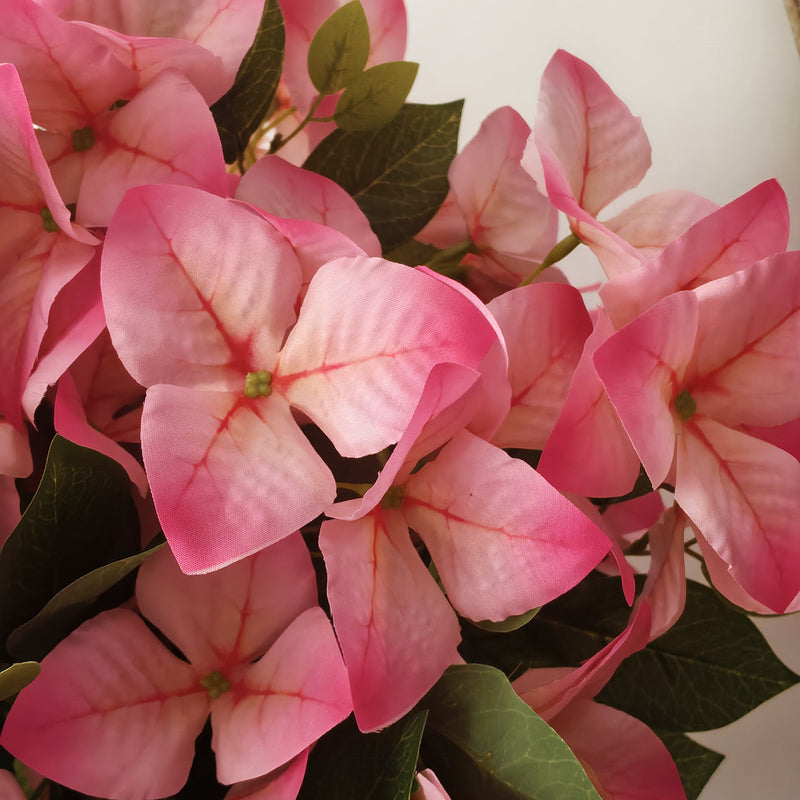 19.7" Faux Gradient Pink Bougainvillea Bush Bouquet | Spring 2027 New Collection, Realistic Artificial Flower for Spring Home & Wedding Decor