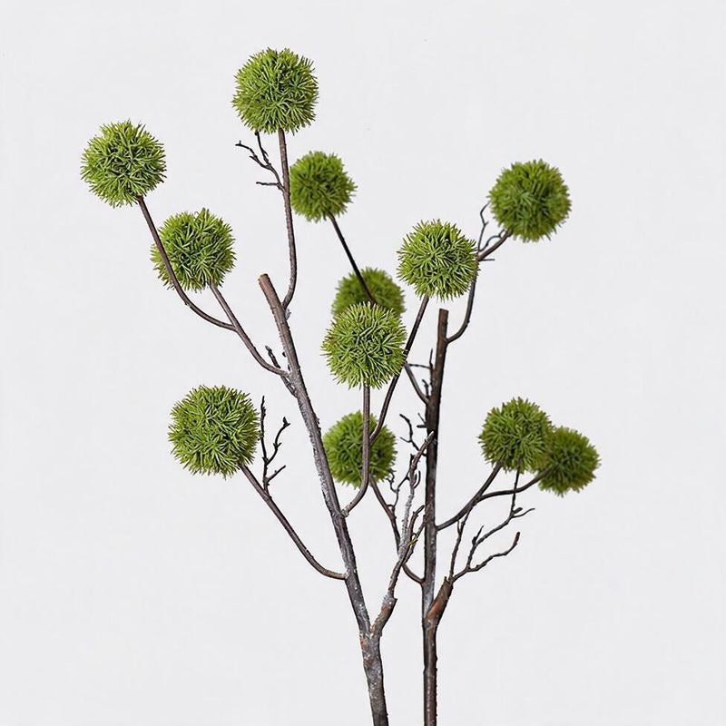 Artificial Lucky Fruit Stem, 31.5" Single Stem Faux Berries for Home Decor, Wedding Centerpieces & Office Styling