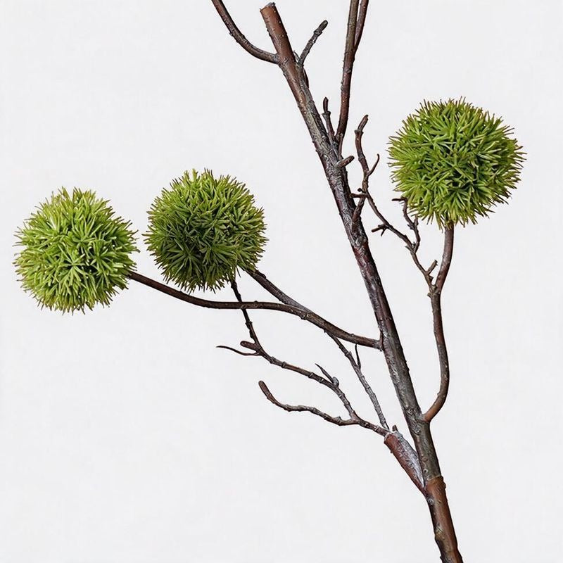 Artificial Lucky Fruit Stem, 31.5" Single Stem Faux Berries for Home Decor, Wedding Centerpieces & Office Styling