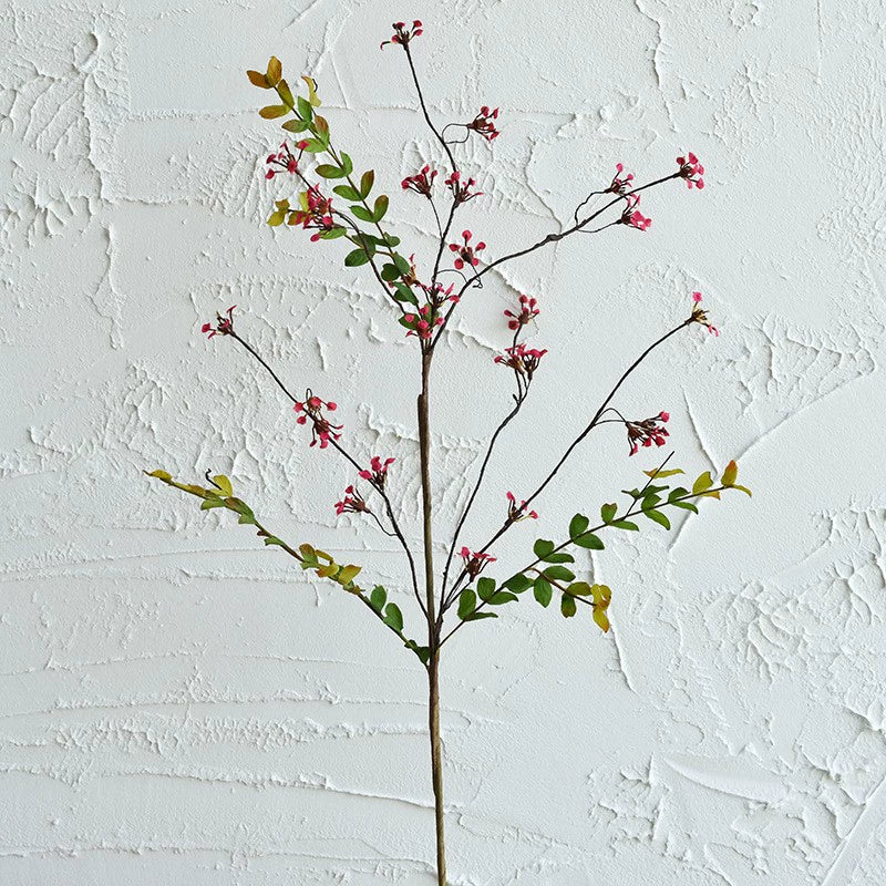 Artificial Baby's Breath Single Stem with 18 Blooms, 33.5" Silk-Like Faux Gypsophila for Weddings, Home Decor