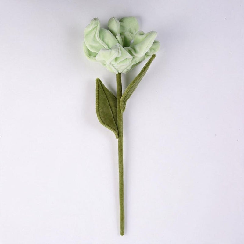 Single Stem Faux Lily Flower, 17" Tall with 6.5" Bloom, Fluffy Fabric Stems for Home Decor, Weddings & Events