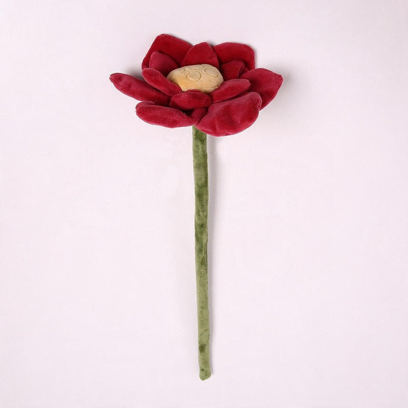 Artificial Lotus Flower, Single Stem with Bendable Stem, 17" Tall, Faux Silk Fabric, Home Decor, Wedding, Party