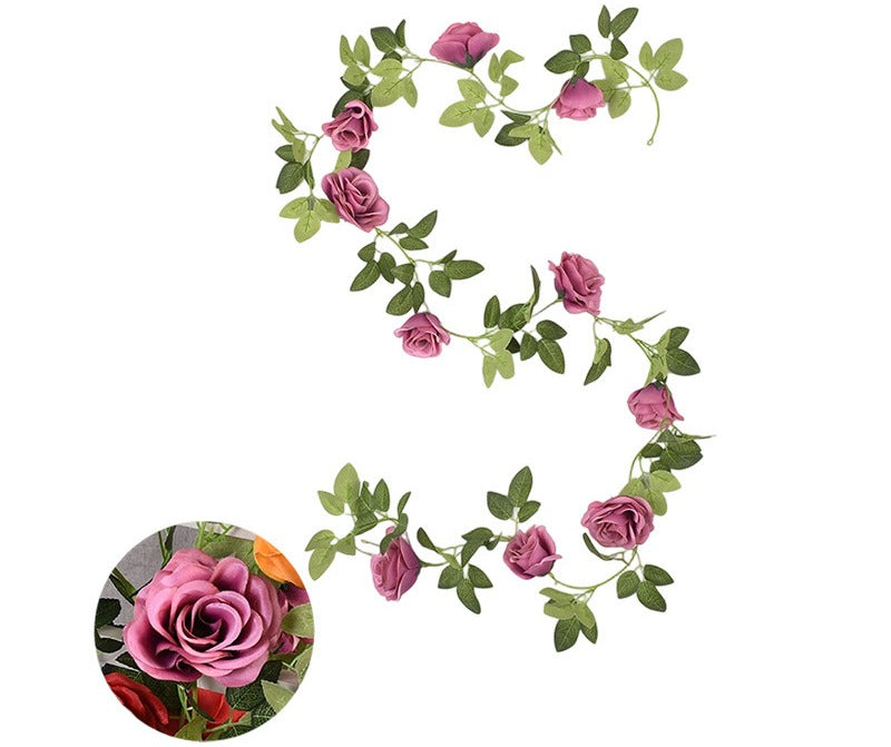 Artificial Rose Garland Vine, Wedding Arch & Home Decor