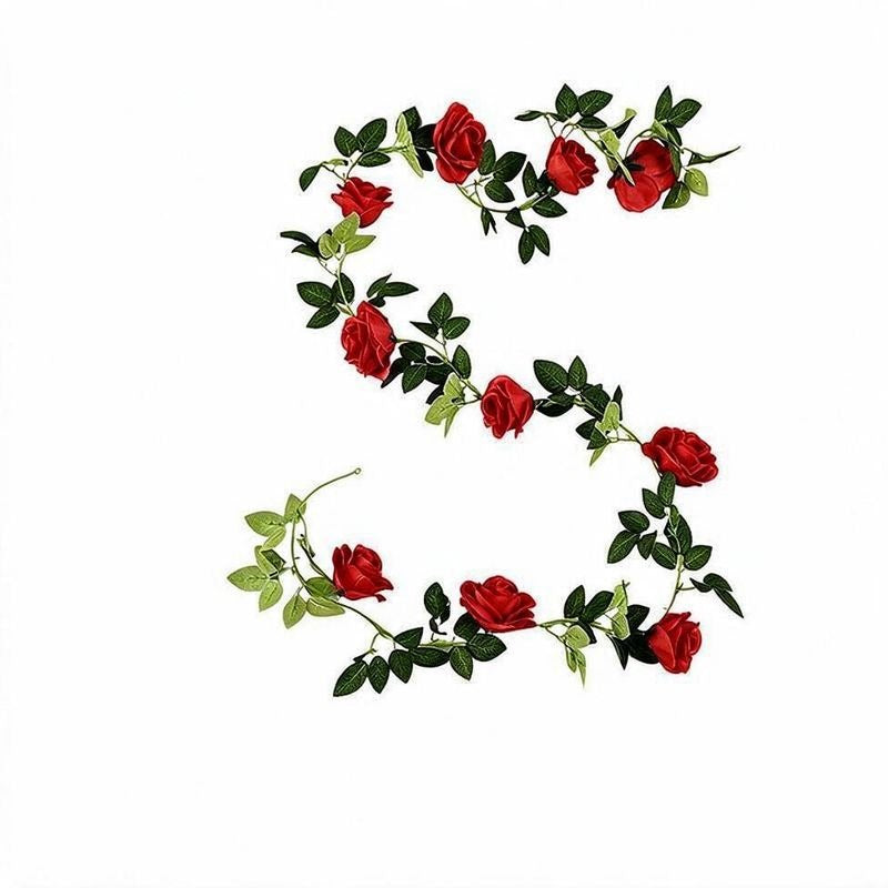 Artificial Rose Garland Vine, Wedding Arch & Home Decor