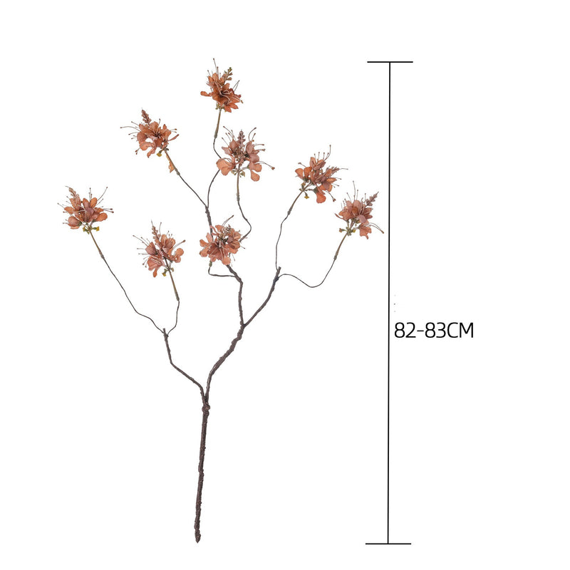 Artificial Spider Flower Bush, Cleome Faux Greenery Stem, 32" Tall, for Wedding, Vase and Home Decor