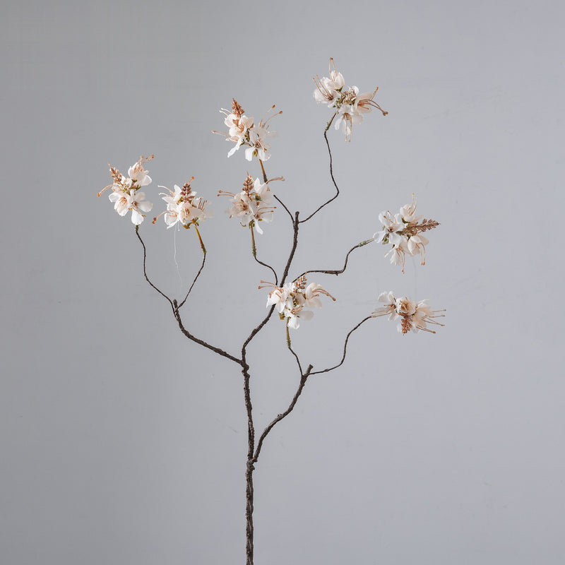 Artificial Spider Flower Bush, Cleome Faux Greenery Stem, 32" Tall, for Wedding, Vase and Home Decor