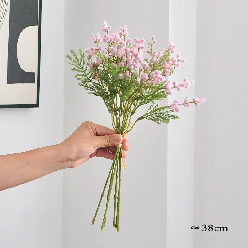 Artificial Eucalyptus Berry Bush & Acacia Pod Stems, Weddings, and Floral Arrangements