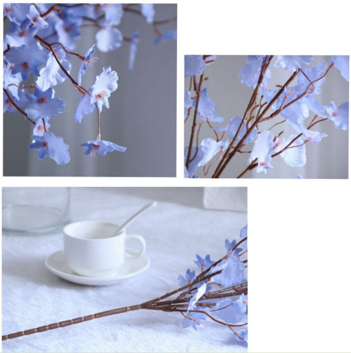 Bulk 41" Long Stem Dancing Lady Orchids Silk Flowers Artificial Wholesale