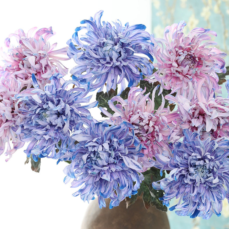 Bulk 2025 Dreamy Luxury Chrysanthemum Silk Flowers Decor Wholesale