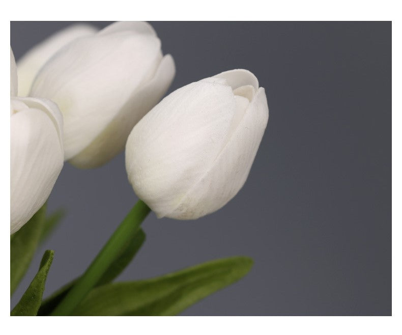 Bulk 13" Artificial Flowers Tulips Stem Real Touch Tulips Wholesale