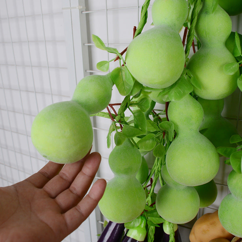 Adorno de verduras artificiales a granel Pimienta Colgante Cuerda Simulación Realista Hot Chili Vegetal Fruta Garland Vine para el hogar Cocina Granja Fiesta Decoración de la pared al por mayor 