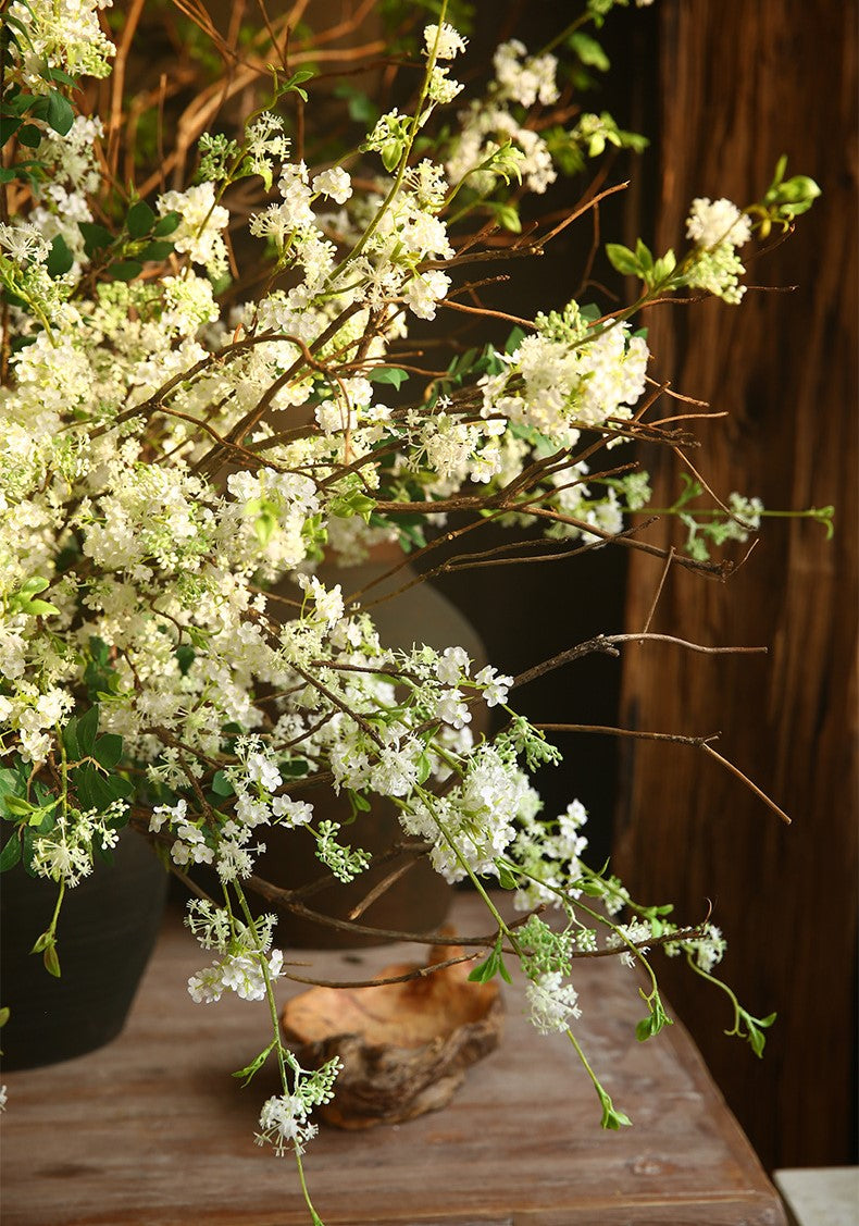 Bulk 39" Blooming Willow Stems Branches Artificial Silk Flowers Wholesale