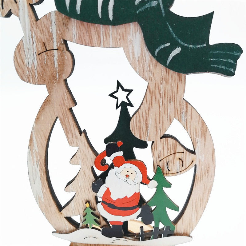 Bulk Christmas Table Ornaments with Xmas Tree Snowman for Holiday Party Decoration Centerpiece Wholesale