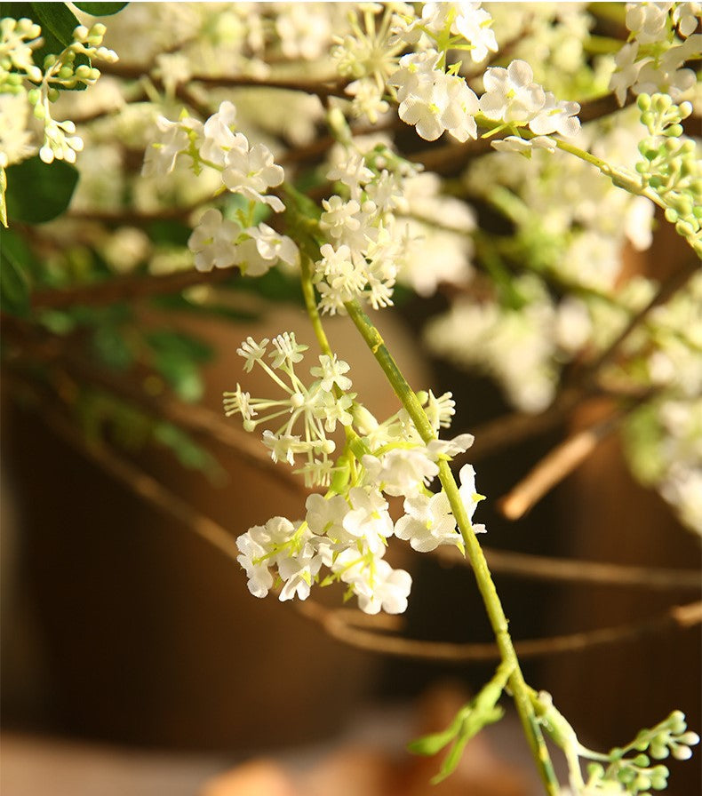 Bulk 39" Blooming Willow Stems Branches Artificial Silk Flowers Wholesale