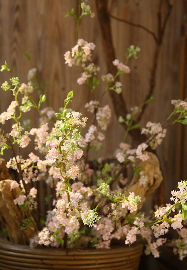 Bulk 39" Blooming Willow Stems Branches Artificial Silk Flowers Wholesale