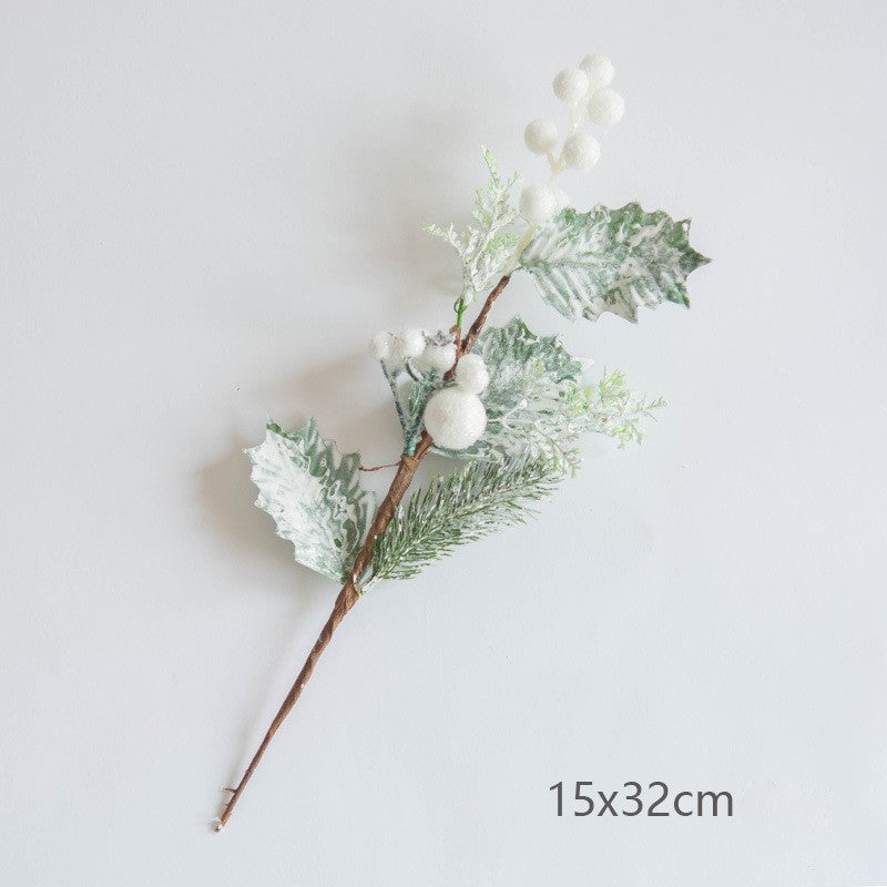 Bulk Artificial Christmas Picks Stems Pine Cones Holly Leaves Wholesale