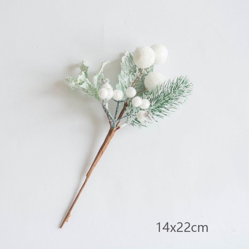 Bulk Artificial Christmas Picks Stems Pine Cones Holly Leaves Wholesale