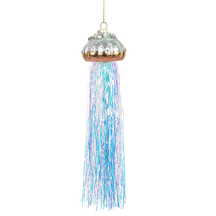Bulk Christmas Jellyfish Ornaments Colours Beaded Hanging Pendant Accessories Wholesale