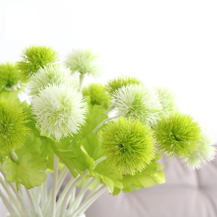Bulk Dianthus Barbatus Linn Ball Flowers Stems Real Touch Wholesale