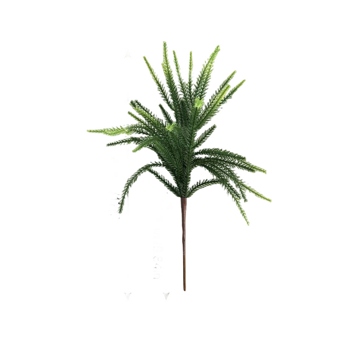 Bulk 2 Sizes Real Touch Norfolk Pine Branch Artificial Christmas Green Plants Branches Wholesale