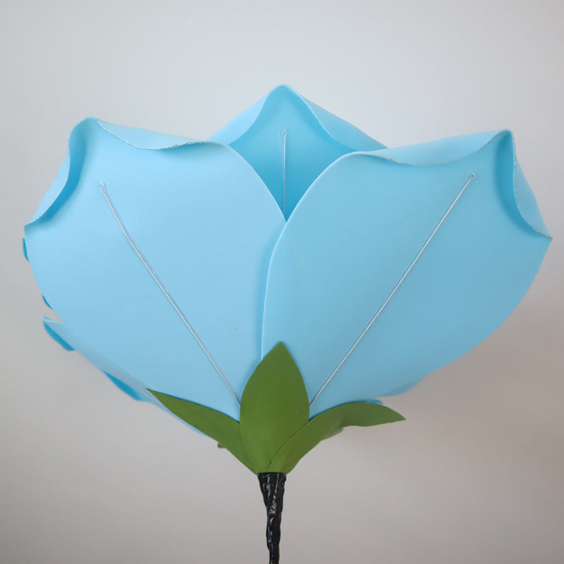 Bulk 23.6" Giant Artificial Rose Stems - Premium Large PE Foam Flowers for Wedding Backdrops & Event Decor Wholesale