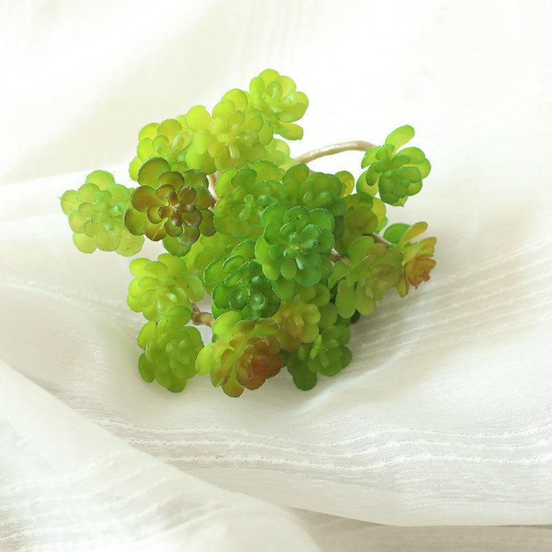 Lot de 24 plantes succulentes artificielles en vrac pour compositions florales et décoration intérieure à faire soi-même