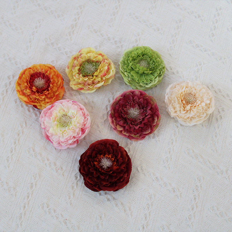 Bulk 25pcs Calendula Mum Flower Heads for DIY Crafts Autumn Floral Arrangement Wholesale