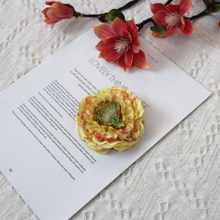 Bulk 25pcs Marigold Flower Heads for DIY Crafts Autumn Floral Arrangement Wholesale