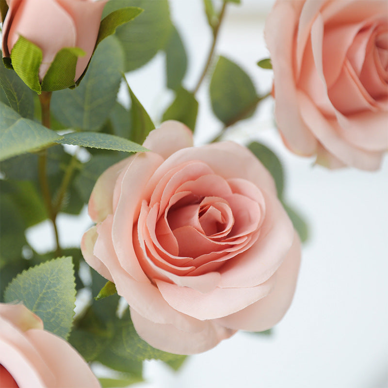 Bulk 2Pcs 26" Rose Spray Branch Stems for Wedding Bouquets Centerpieces Arrangements Wholesale